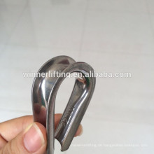 Heavy Duty Stainless Steel Wire Rope Thimble